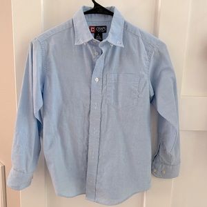 Boys chaps long sleeve button down Oxford.  Size 8.
